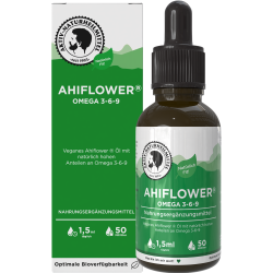 Ahiflower Öl Schachtel